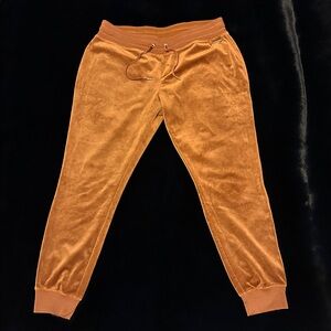 Calvin Klein women’s copper brown Jogger Pants EUC Sz XL